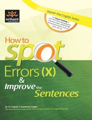 How To Spot Errors (X) & Improve The Sentences 1