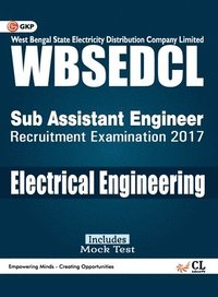 bokomslag WBSEDCLWest Bengal State Electricity Distribution Company Limited Electrical Engineering (Sub Assistant Engineer)