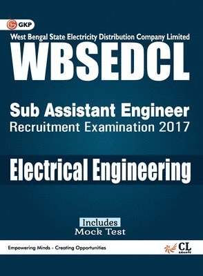 WBSEDCLWest Bengal State Electricity Distribution Company Limited Electrical Engineering (Sub Assistant Engineer) 1