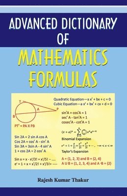 Advanced Dictionary of Mathematics Formulas 1