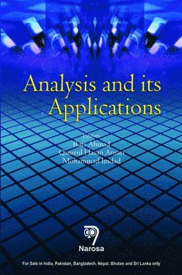 bokomslag Analysis and its Applications