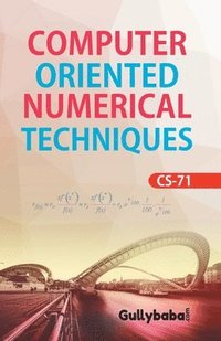 bokomslag CS-71 Computer-Oriented Numerical Techniques
