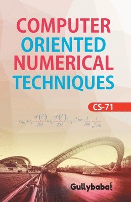 CS-71 Computer-Oriented Numerical Techniques 1