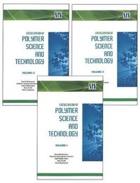 bokomslag Encyclopedia of Polymer Science & Technology: 3-Volume Set
