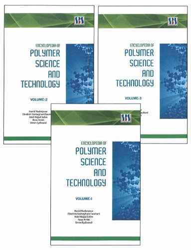 Navid Naderpour, Ebrahim Vasheghani Farahani, Adel Nejad Salim, Reza Amiri, Simin Eydivand - Encyclopedia of Polymer Science & Technology: 3-Volume Set, Inbunden