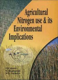 bokomslag Agricultural Nitrogen Use and its Environmental Implications