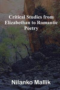 bokomslag Critical Studies from Elizabethan to Romantic Poetry