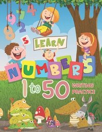 bokomslag Learn Numbers 1 to 50 Writing Practice