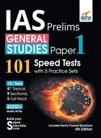 bokomslag IAS Prelims General Studies Paper 1 - 101 Speed Tests with 5 Practice Sets