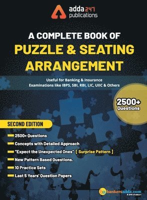 Complete Book of Puzzle & Seating Arrangement 2500+ Question
