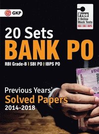 bokomslag Bank Po 2019 Previous Years' Solved Papers (2014-2018)