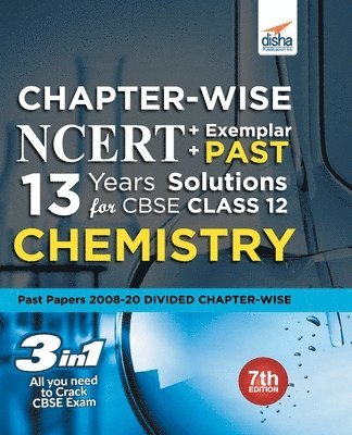Disha Experts - Chapter-wise NCERT + Exemplar + PAST 13 Years Solutions for CBSE Class 12 Chemistry 7th Edition, Häftad