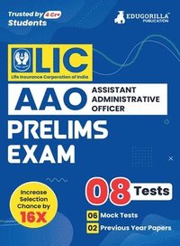 bokomslag LIC AAO Assistant Administrative Officer Prelims Exam 2023 (English Edition) - 6 Full Length Mock Tests and 2 Previous Year Papers with Free Access to Online Tests