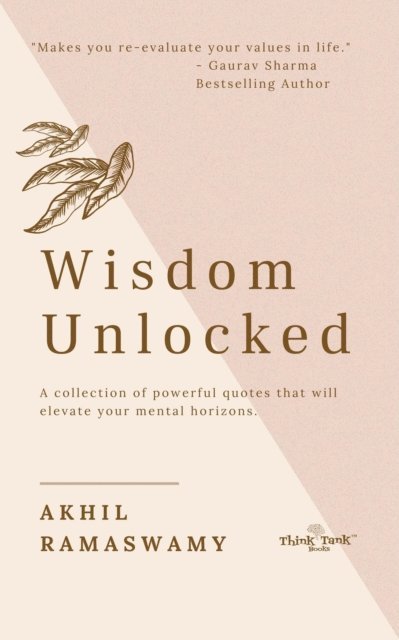 Akhil Ramaswamy - Wisdom Unlocked, Häftad