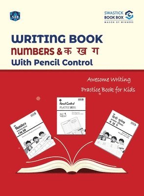 SBB Writing Book Numbers & ka, kha, gha with pencil control 1