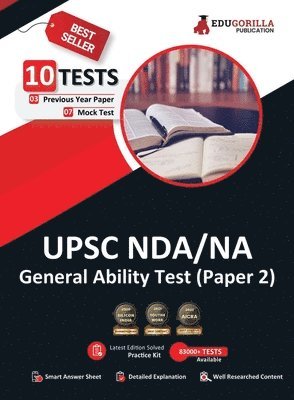 UPSC NDA/NA General Ability Test (Paper II) Book 2023 (English Edition) - 7 Mock Tests and 3 Previous Year Papers (1500 Solved Questions) with Free Access to Online Tests 1