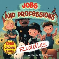 bokomslag Jobs Riddles and Coloring Pages for Kids