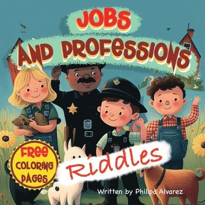 Jobs Riddles and Coloring Pages for Kids 1