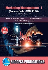 bokomslag Marketing Management - I(S.Y.B.Com,S.P. College,Sem.-IV)