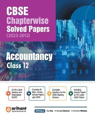Arihant CBSE Chapterwise Solved Papers 2023-2012 Accountancy Class 12th 1