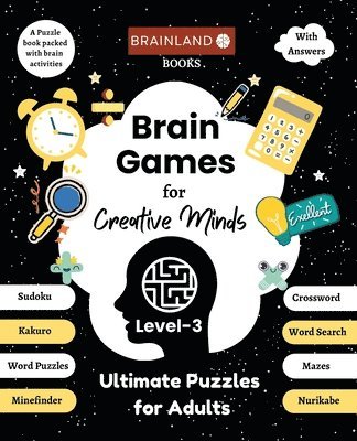 Brain Games for Creative Minds - Ultimate Puzzles for Adults - Level 3 1