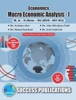 bokomslag Macro Economics Analysis - I(M.A,Sem-III) SPPU-Text(English)