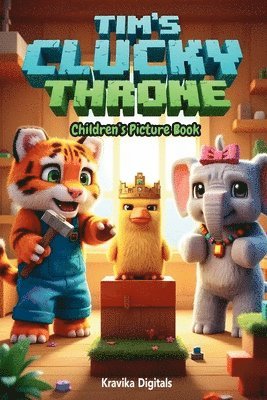 bokomslag Tim's Clucky Throne: Children's Picture Book with Coloring & Fun Games - Poems, Would You Rather silly questions & more