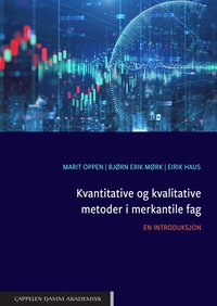 bokomslag Kvantitative og kvalitative metoder i merkantile fag : en introduksjon