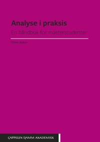 bokomslag Analyse i praksis : en håndbok for masterstudenter
