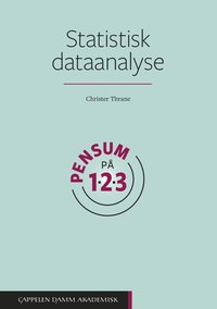 bokomslag Statistisk dataanalyse på 1-2-3