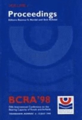 bokomslag Proceedings of BCRA 1998 Conference (3-Volume Set)