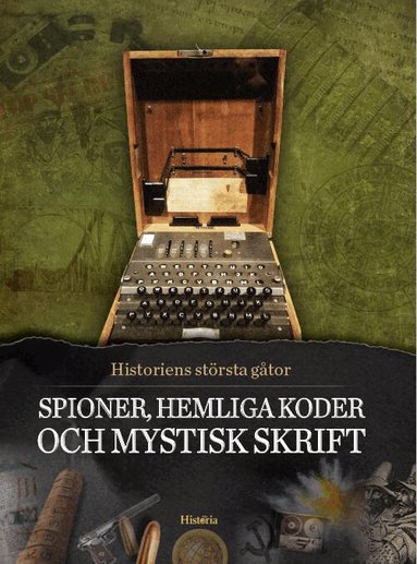 Spioner, hemliga koder och mystisk skrift, Inbunden