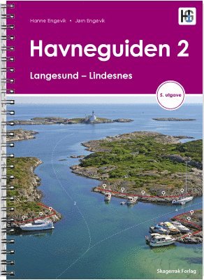 bokomslag Havneguiden 2. Langesund - Lindesnes