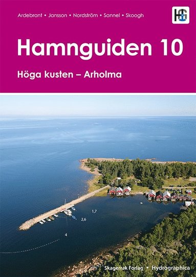 bokomslag Hamnguiden 10. Höga kusten - Arholma