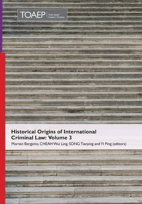 bokomslag Historical Origins of International Criminal Law