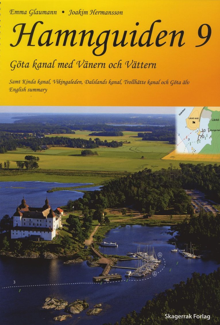 Emma Glaumann, Joakim Hermansson - Hamnguiden 9 Göta kanal med Vänern och Vättern, Häftad