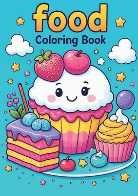 Kira Kerimova - Food Coloring Book, Häftad