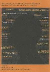 bokomslag Autobiography, Biography, Narration - Research Practice for Biographical Perspectives