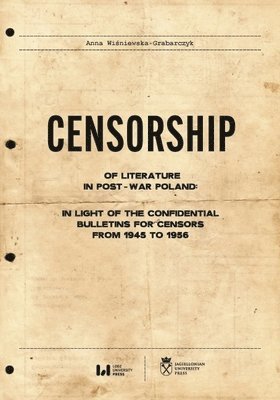 Censorship of Literature in Post-War Poland 1