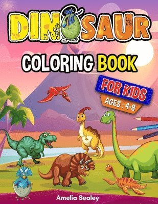 Awesome Dinosaurs Coloring Book for Kids 1