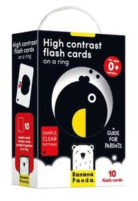 bokomslag High Contrast Flash Cards on a Ring Age 0+ Flash Cards