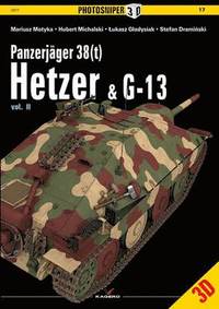 bokomslag PanzerjaGer 38(t) Hetzer & G-13
