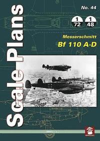 bokomslag Scale Plans 44: Messerschmitt Bf 110 A-D