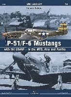 bokomslag P-51/F-6 Mustangs with Usaaf - in the Mto