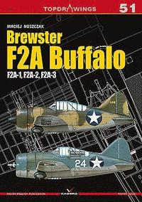 bokomslag Brewster F2a Buffalo.  F2a-1, F2a-2, F2a-3