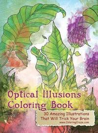 bokomslag Optical Illusions Coloring Book