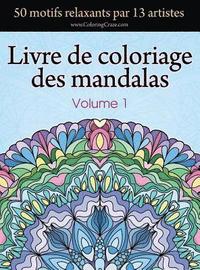 bokomslag Livre de coloriage des mandalas