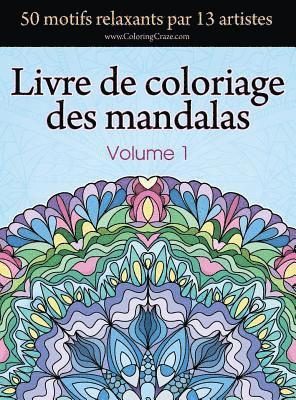 bokomslag Livre de coloriage des mandalas