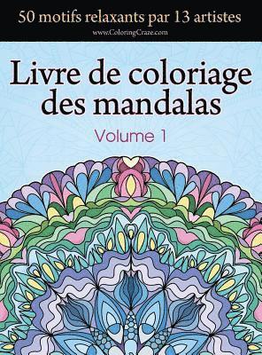 bokomslag Livre de coloriage des mandalas