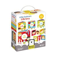 bokomslag Little Explorers Library 12m+ Baby Books Set